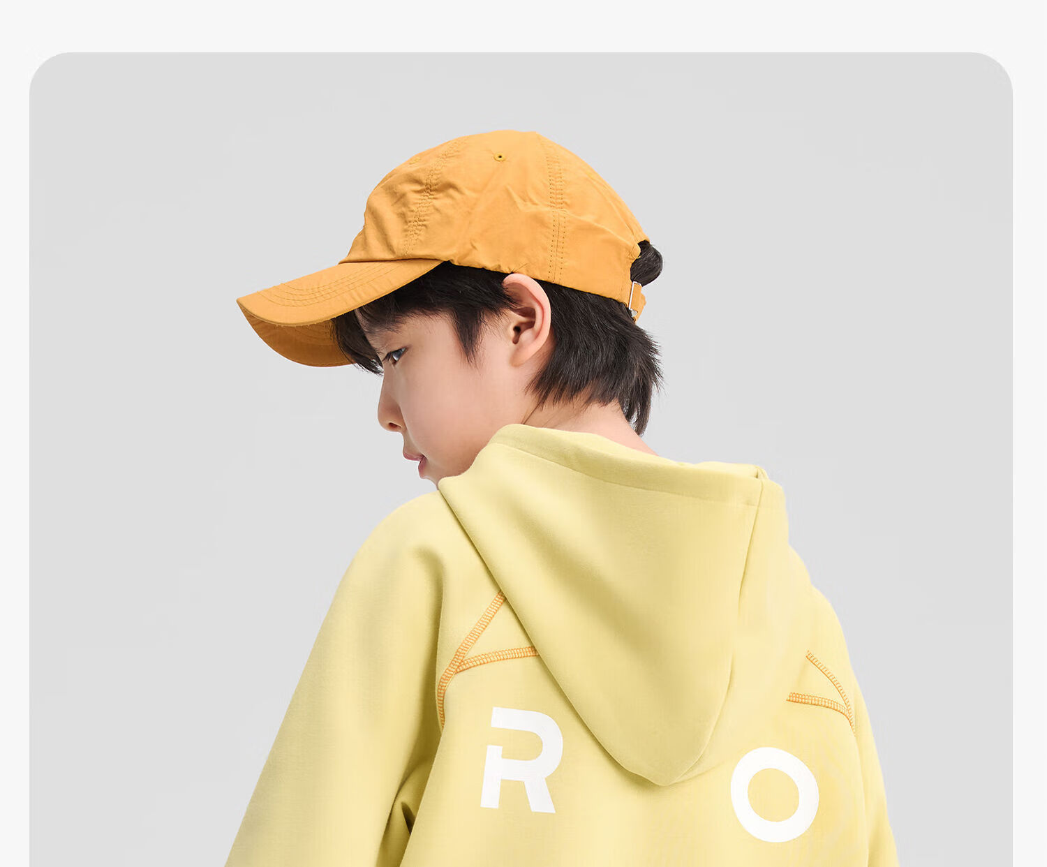 Zuo Xi Kids Children's Sweatshirt 2026 Spring New Boys Jacket Boys Sportswear Top Trendy Light Gray 150 24
